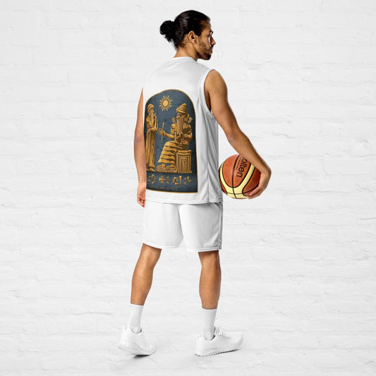 Unisex basketball jersey (Back print)