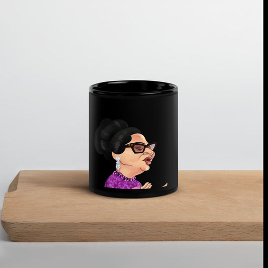 Black Glossy Mug