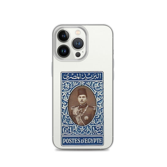 Egyptian stamp Clear Case for iPhone®