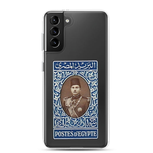 Egyptian stamp Clear Case for Samsung®