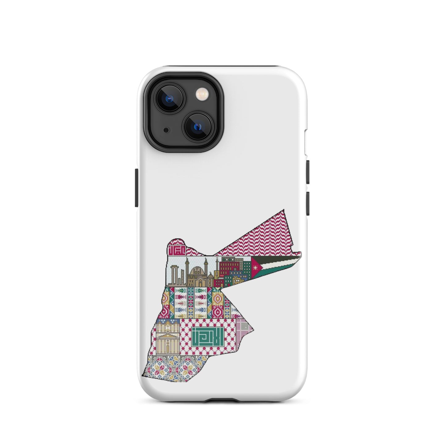 Jordan map Tough Case for iPhone®