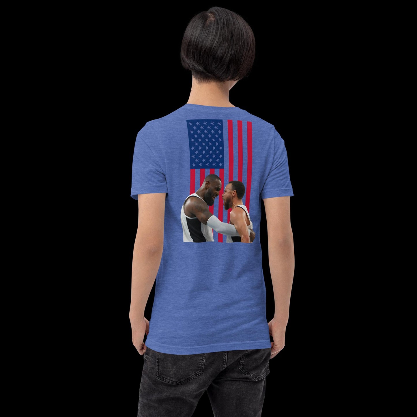 Team USA Unisex t-shirt - Back print