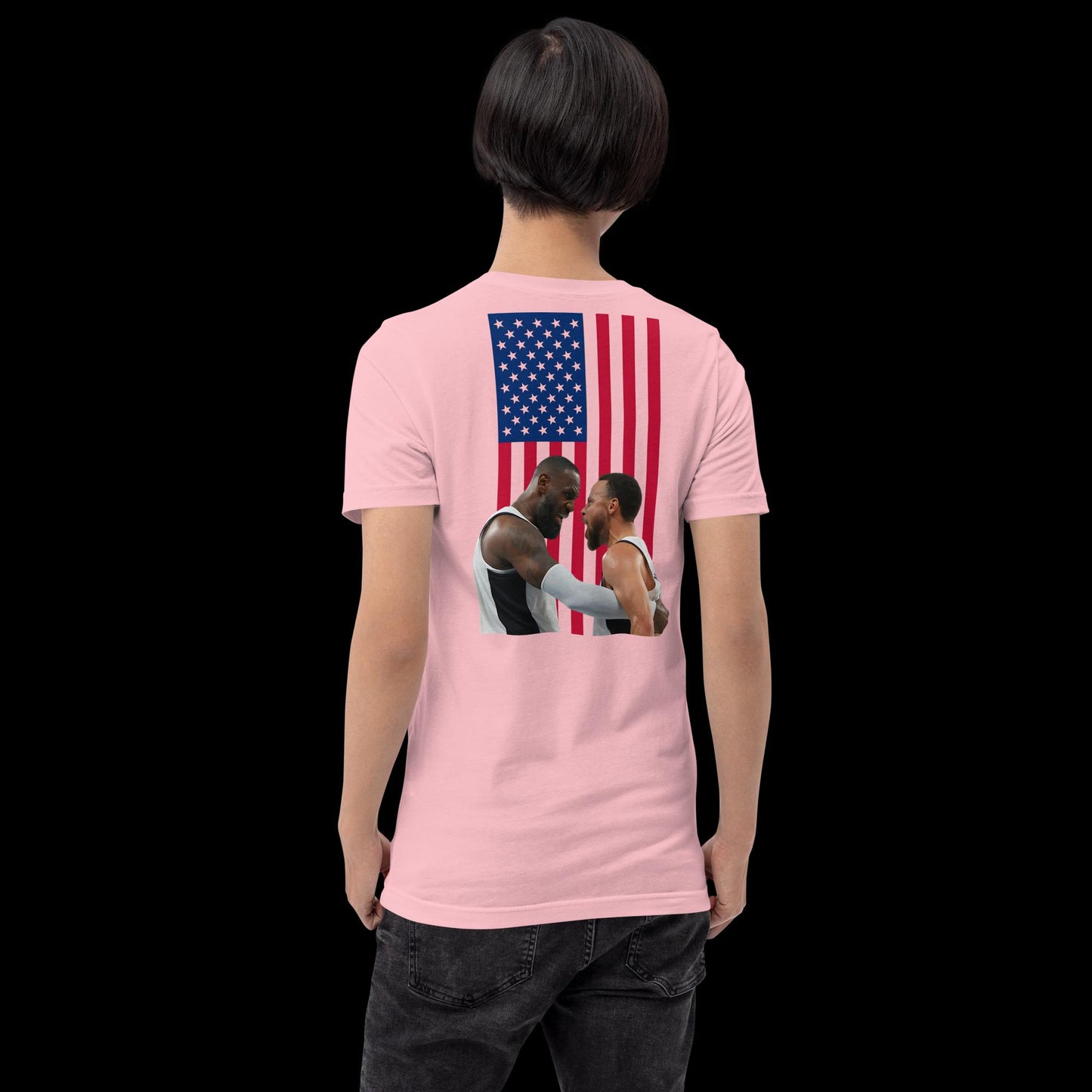 Team USA Unisex t-shirt - Back print